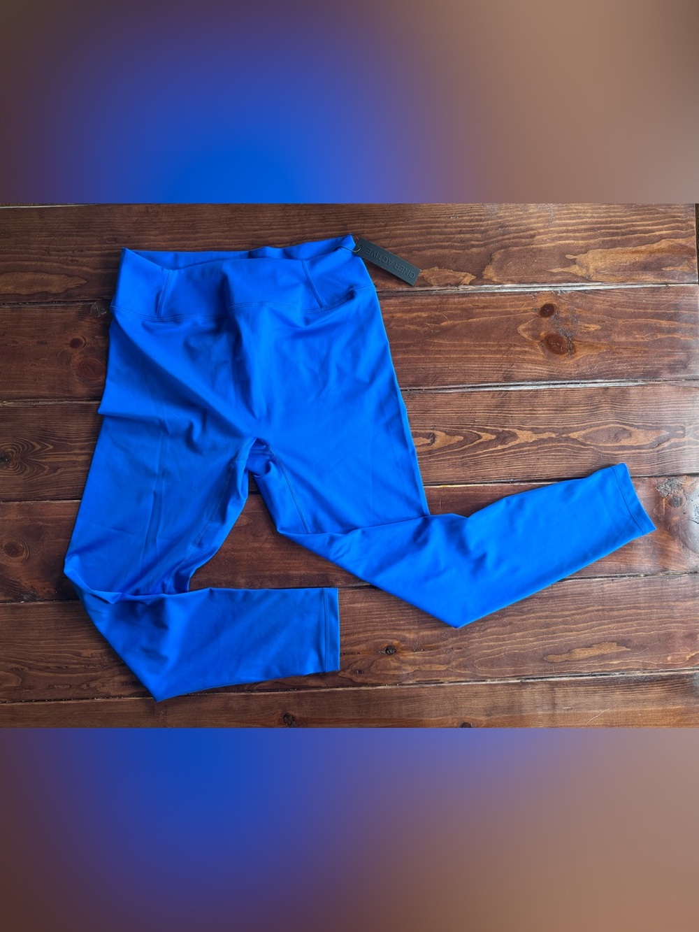 Oner Active Timeless High Waisted Leggings Cobalt Blue XXL NWT